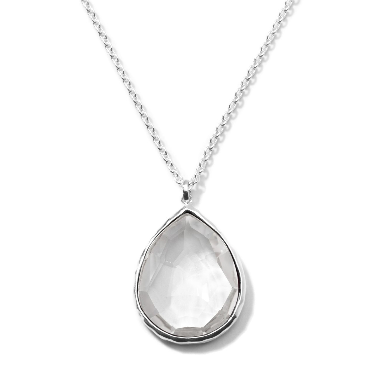 Rock Candy Large Pendant Necklace in Sterling Silver