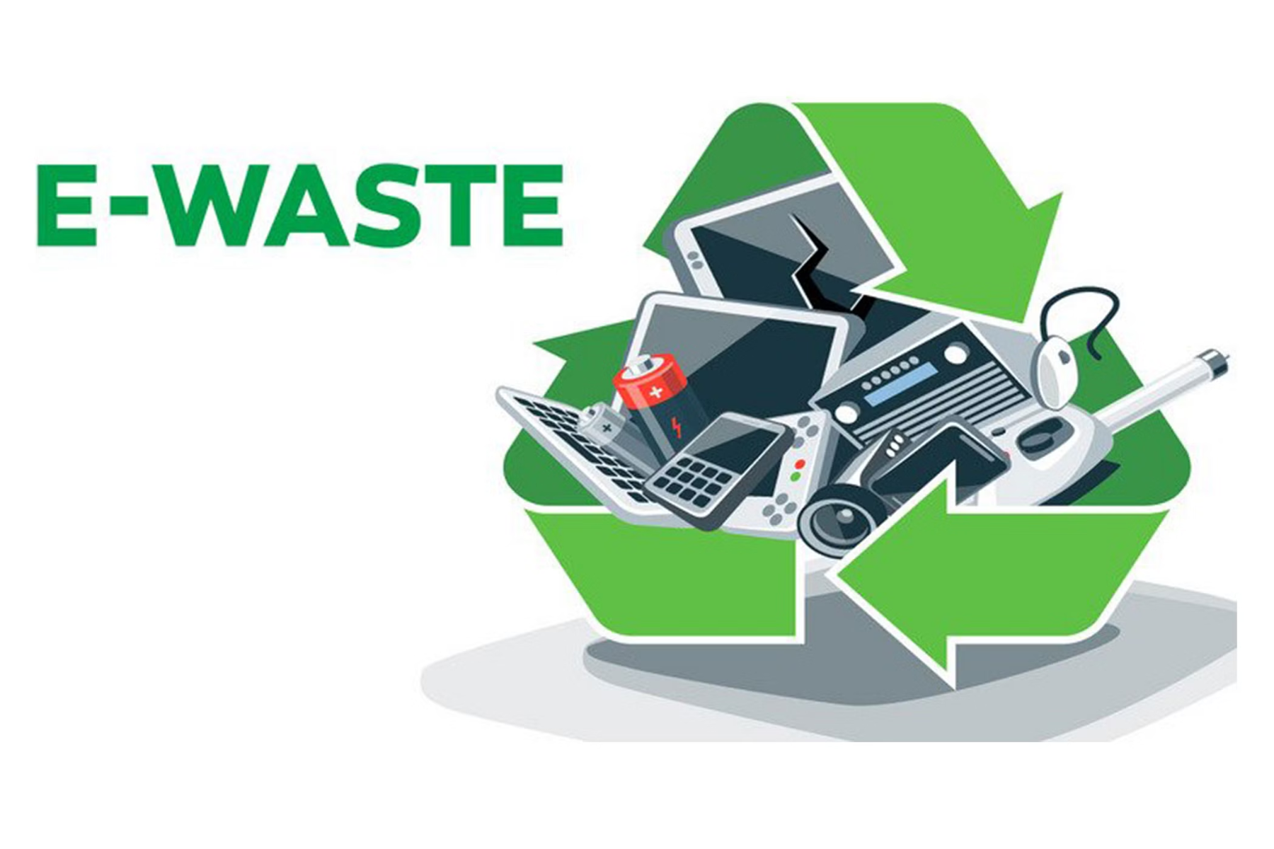 An e-waste logo