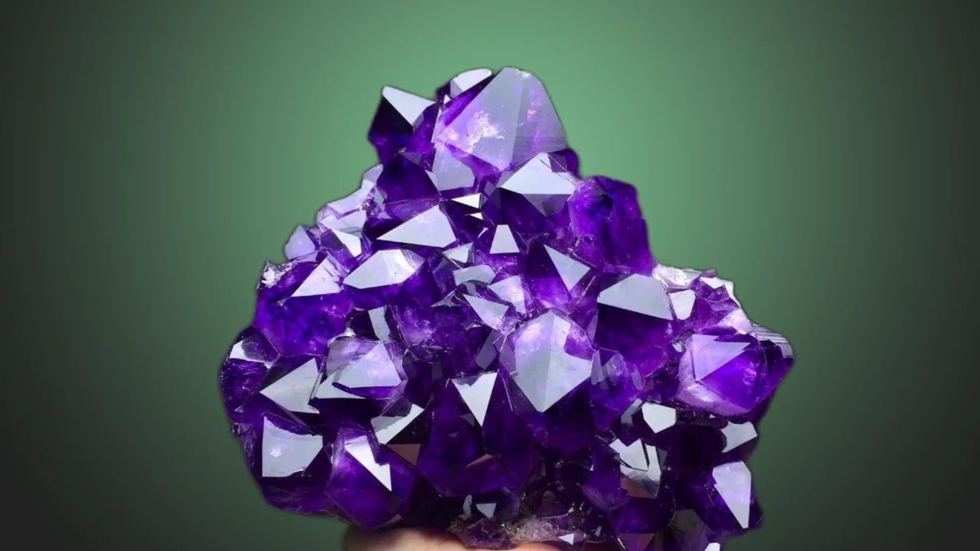 Dark Purple Amethyst Gemstone