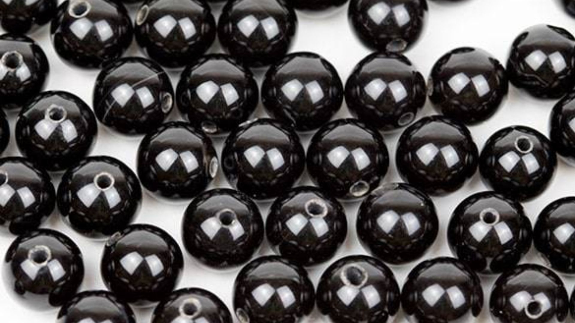Balls Made Up Of Black agate