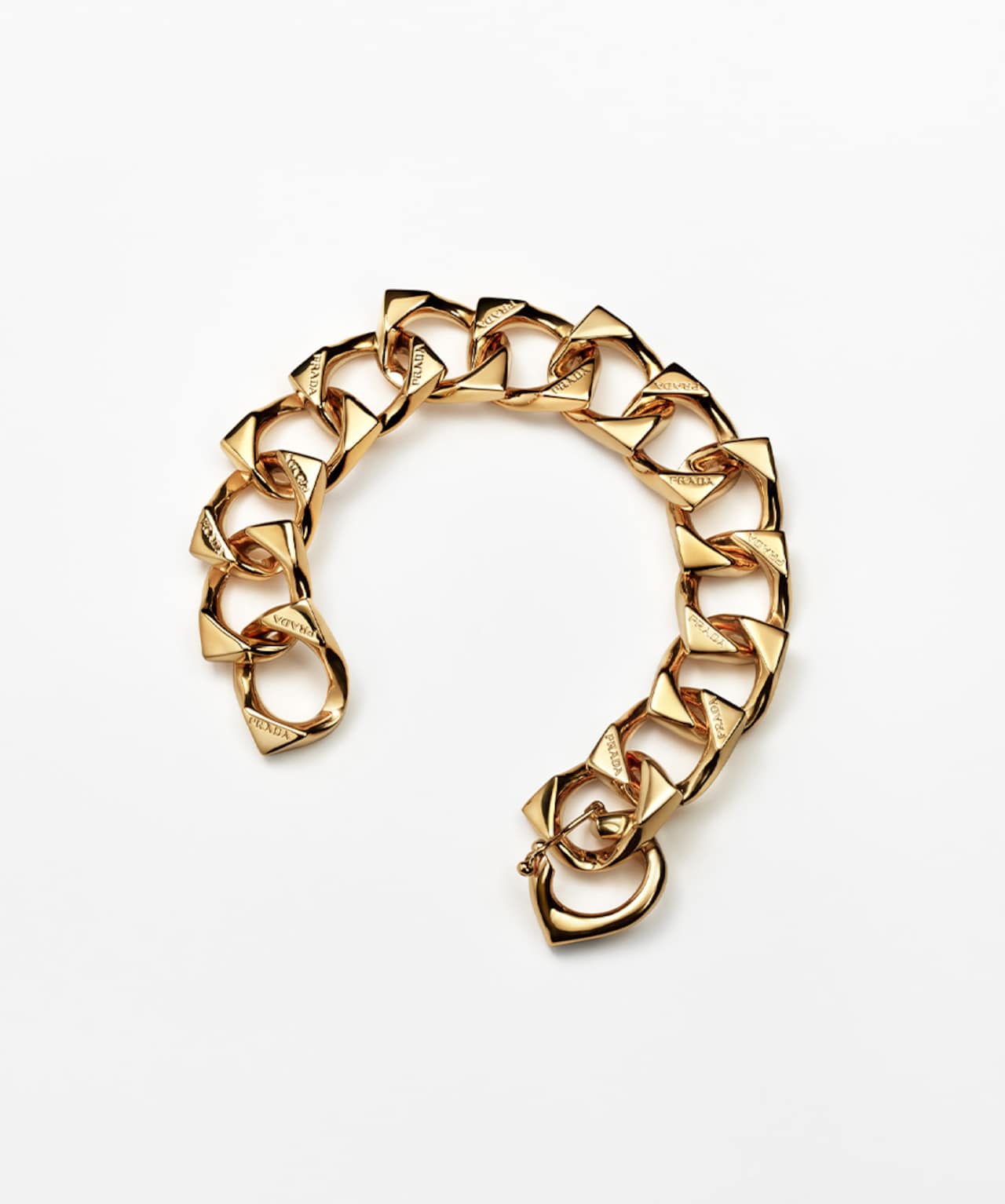 Prada Eternal Gold Chain Bracelet