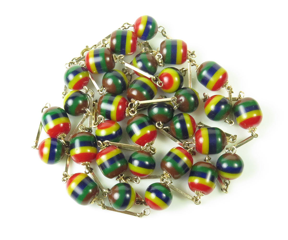 Bakelite Laminated Beads