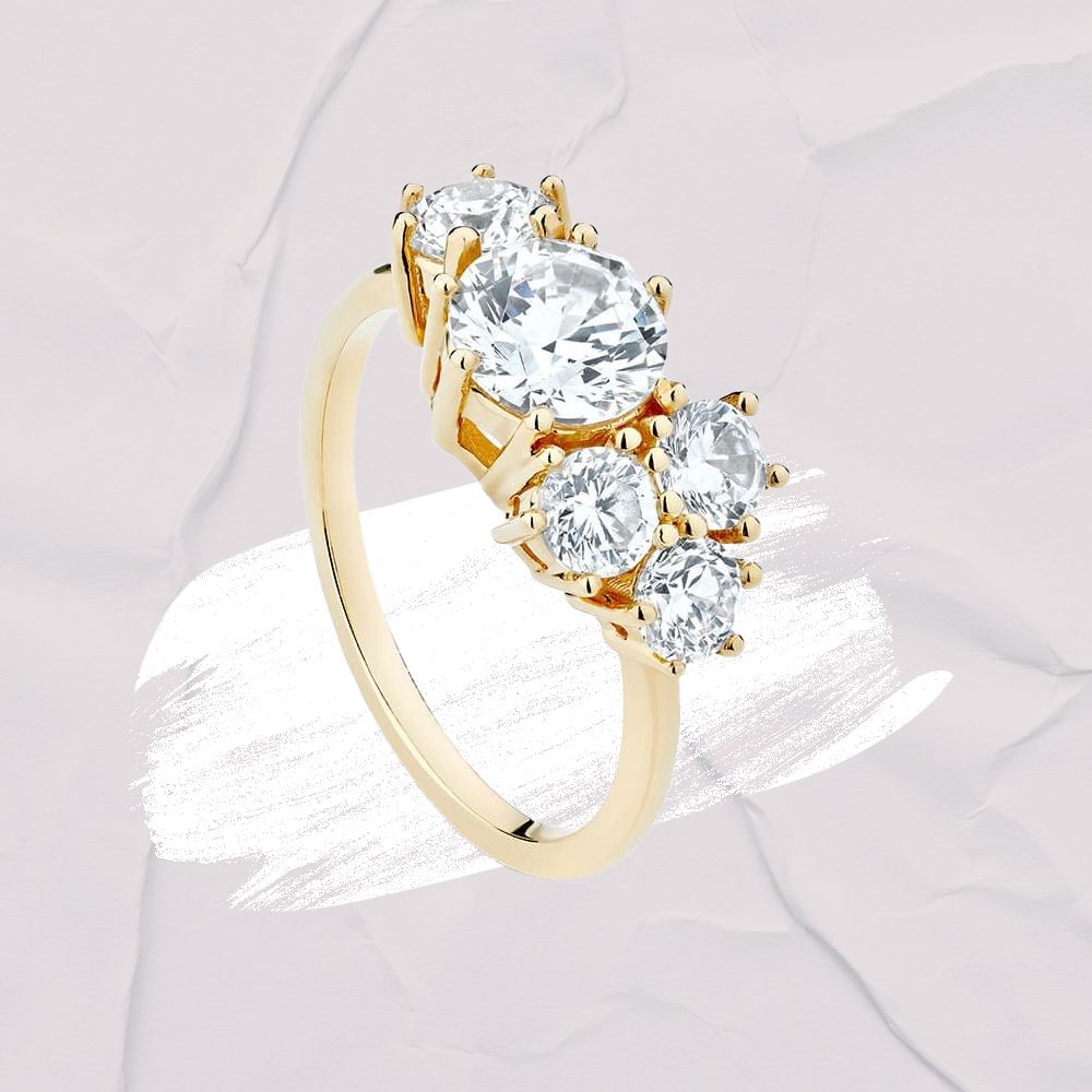 Cluster Engagement Rings - Radiant Beauty In Every Cluster