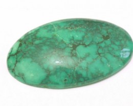 Oblong green turquoise