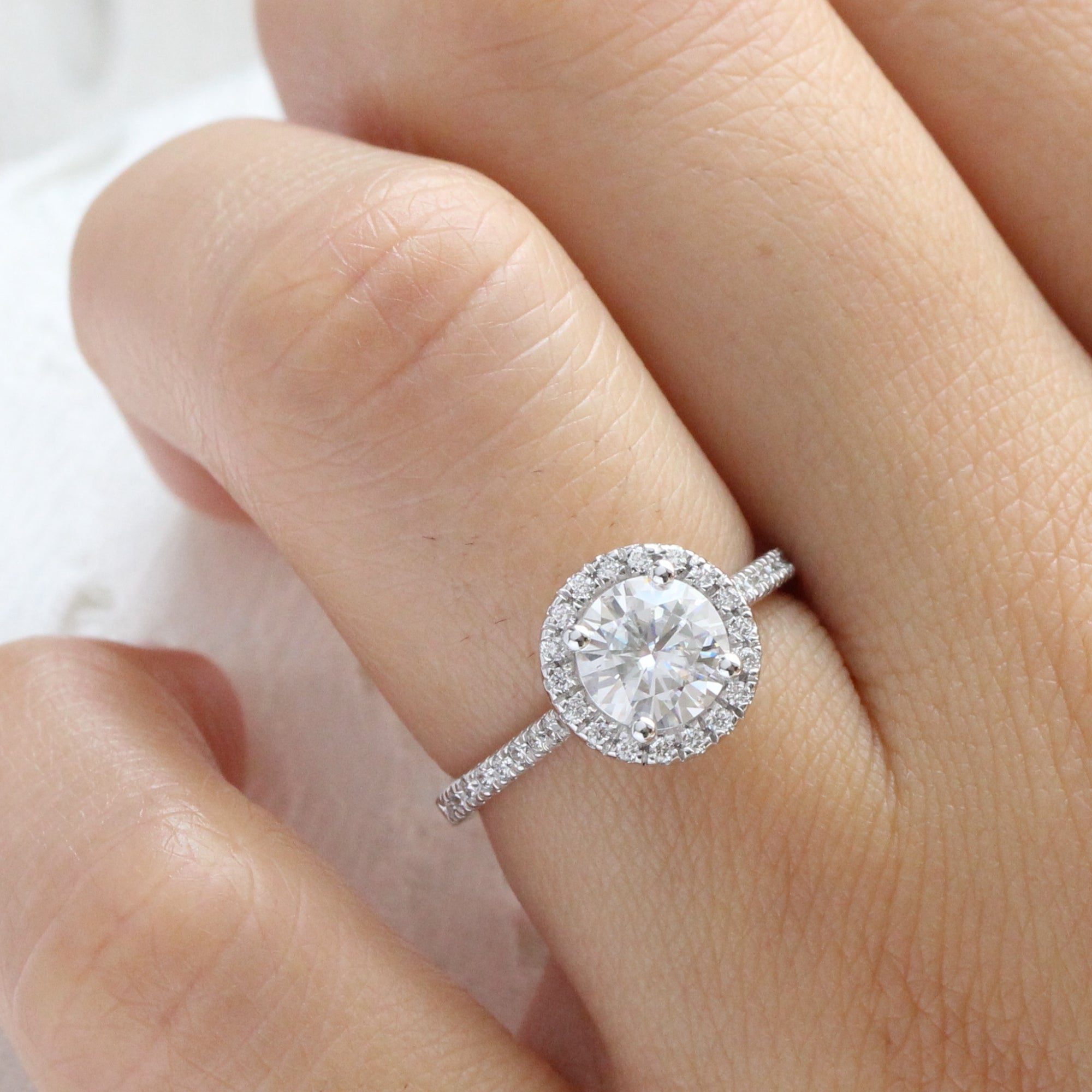 Moissanite Engagement Rings - Sparkling Elegance For Forever Love