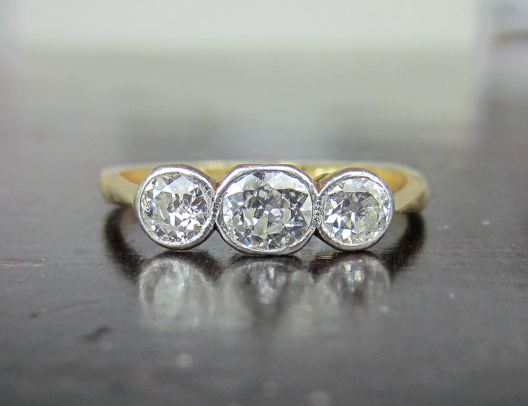 Sold-Edwardian Bezel Ring