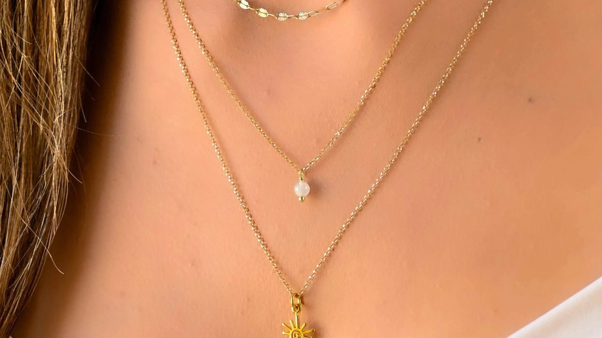 Dainty Gold Layered Necklace Set