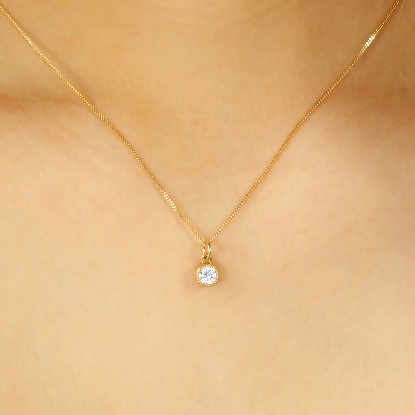 18ct Gold Ethical Diamond Necklaces