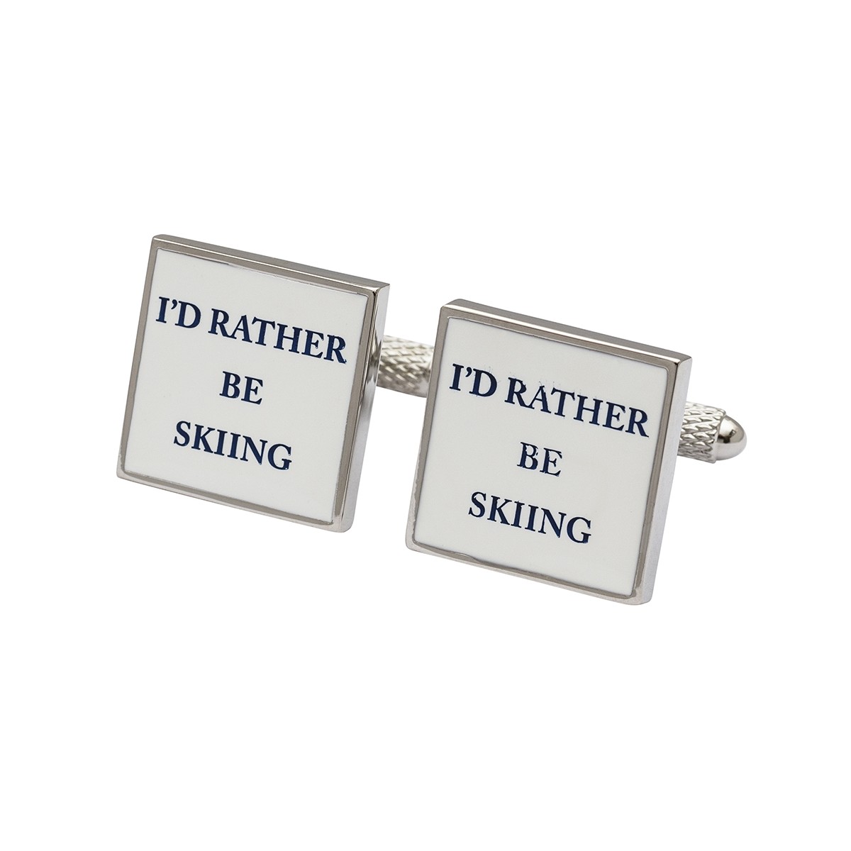 I’d Rather Be Skiing Cufflinks