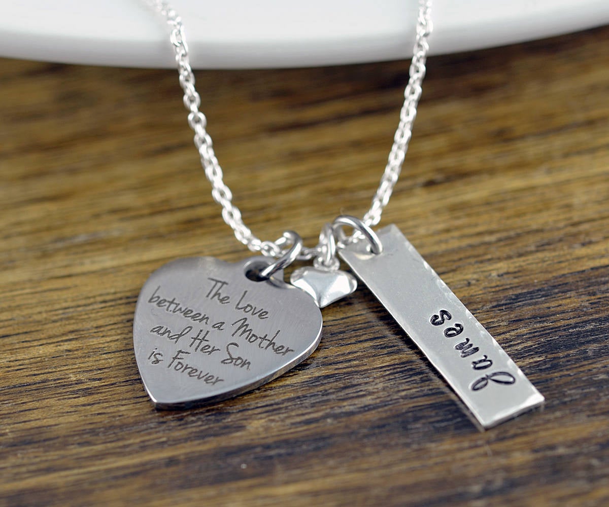 Personalized New Mom Necklace