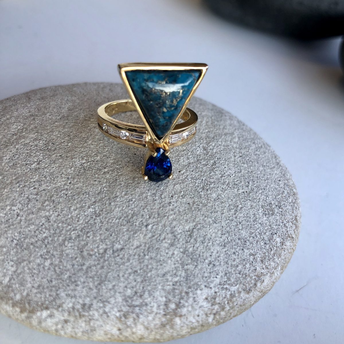 Turquoise 14k Gold Ring