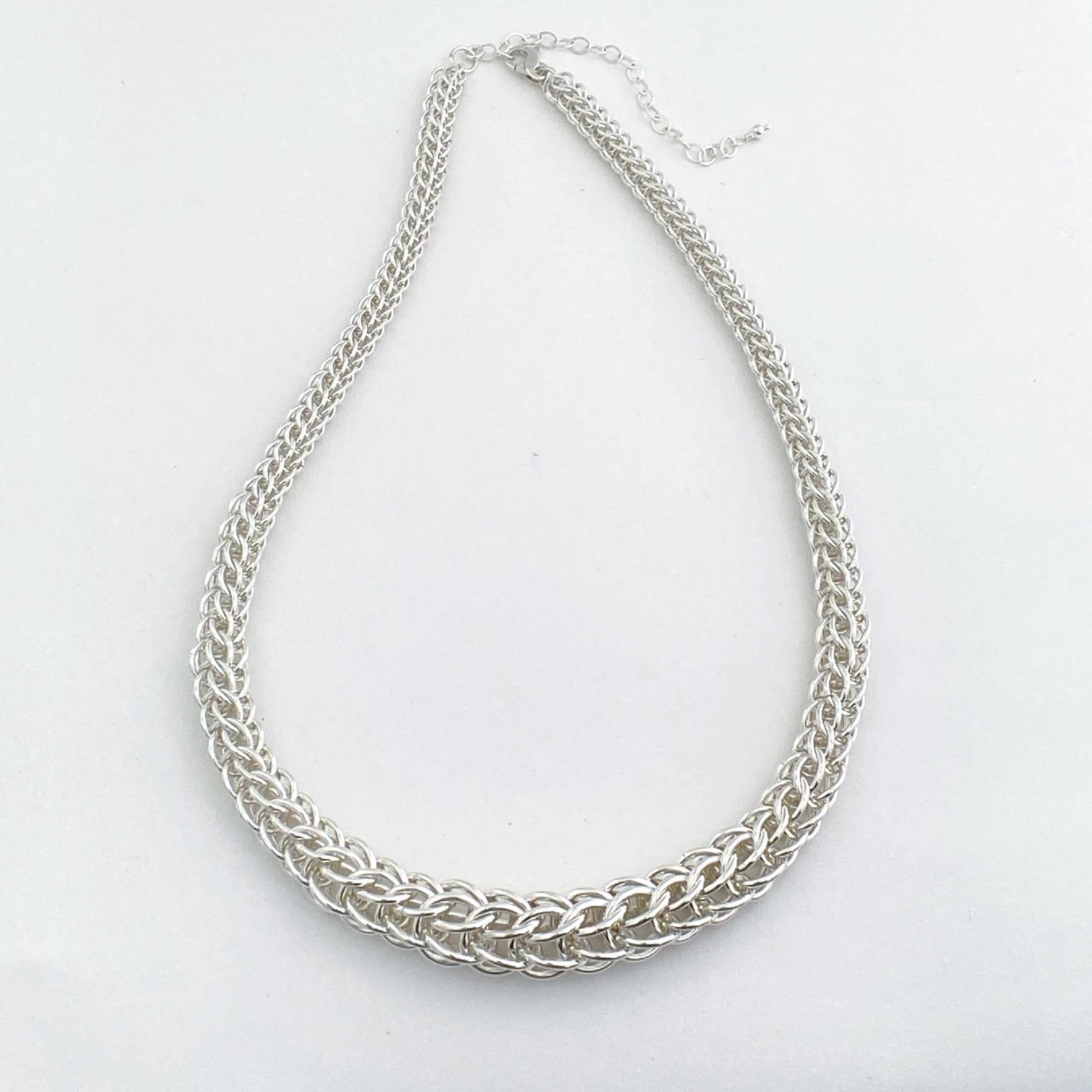 Sterling Silver Persian Weave Chainmail