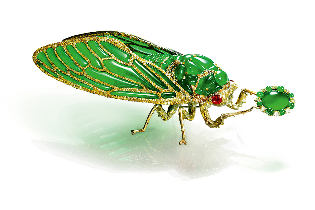 Wallace Chan on a Jade Cicada