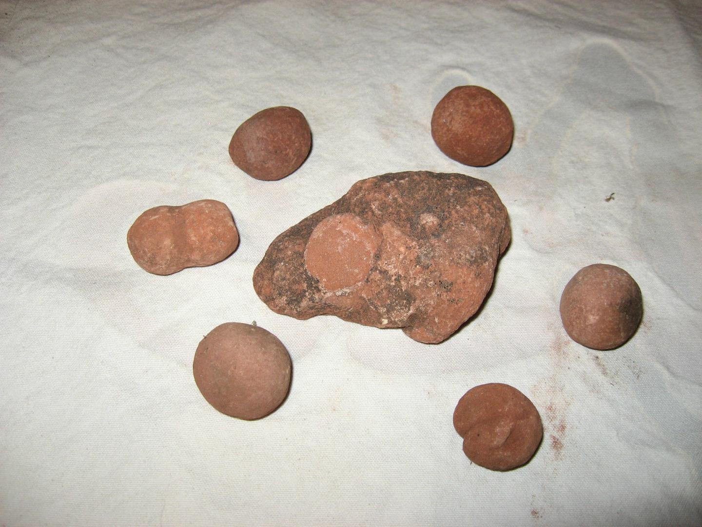 7 Very Rare Sedonalite Stones
