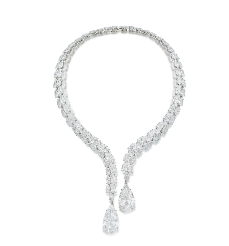 Frank Sinatra gift to his wife Bulgari diamond necklace