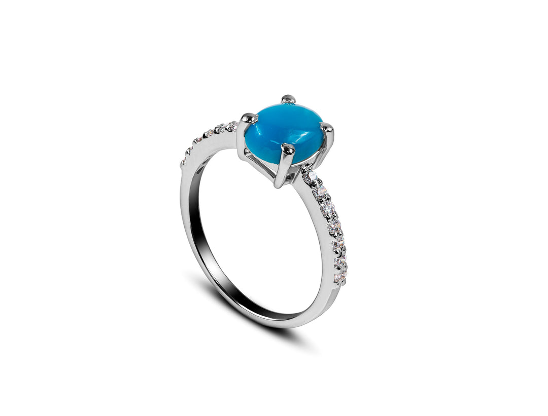 Stone of Hope Natural Turquoise Ring
