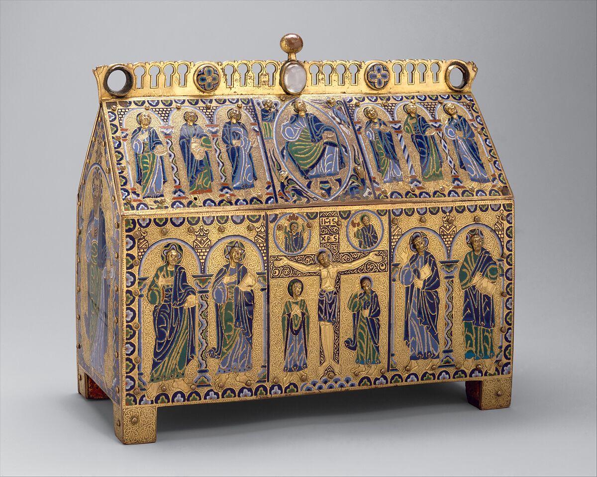 Medieval relics chest