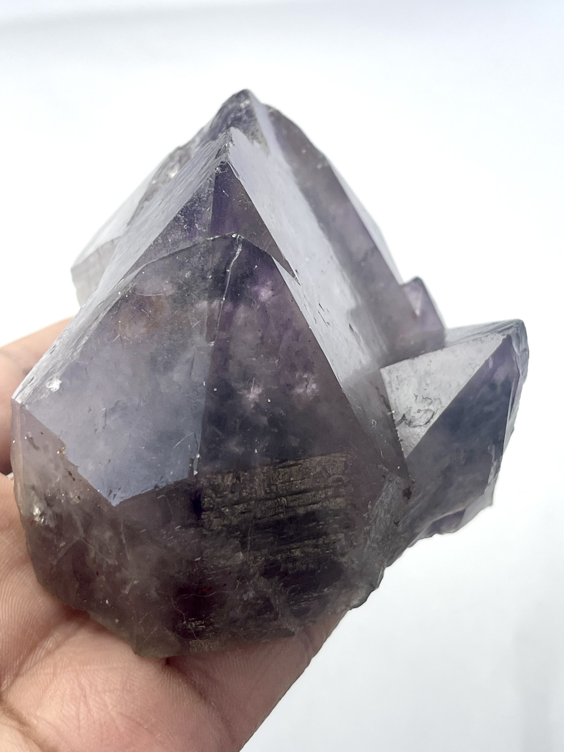Auralite-23 Quartz var Amethyst Capstone Crystal