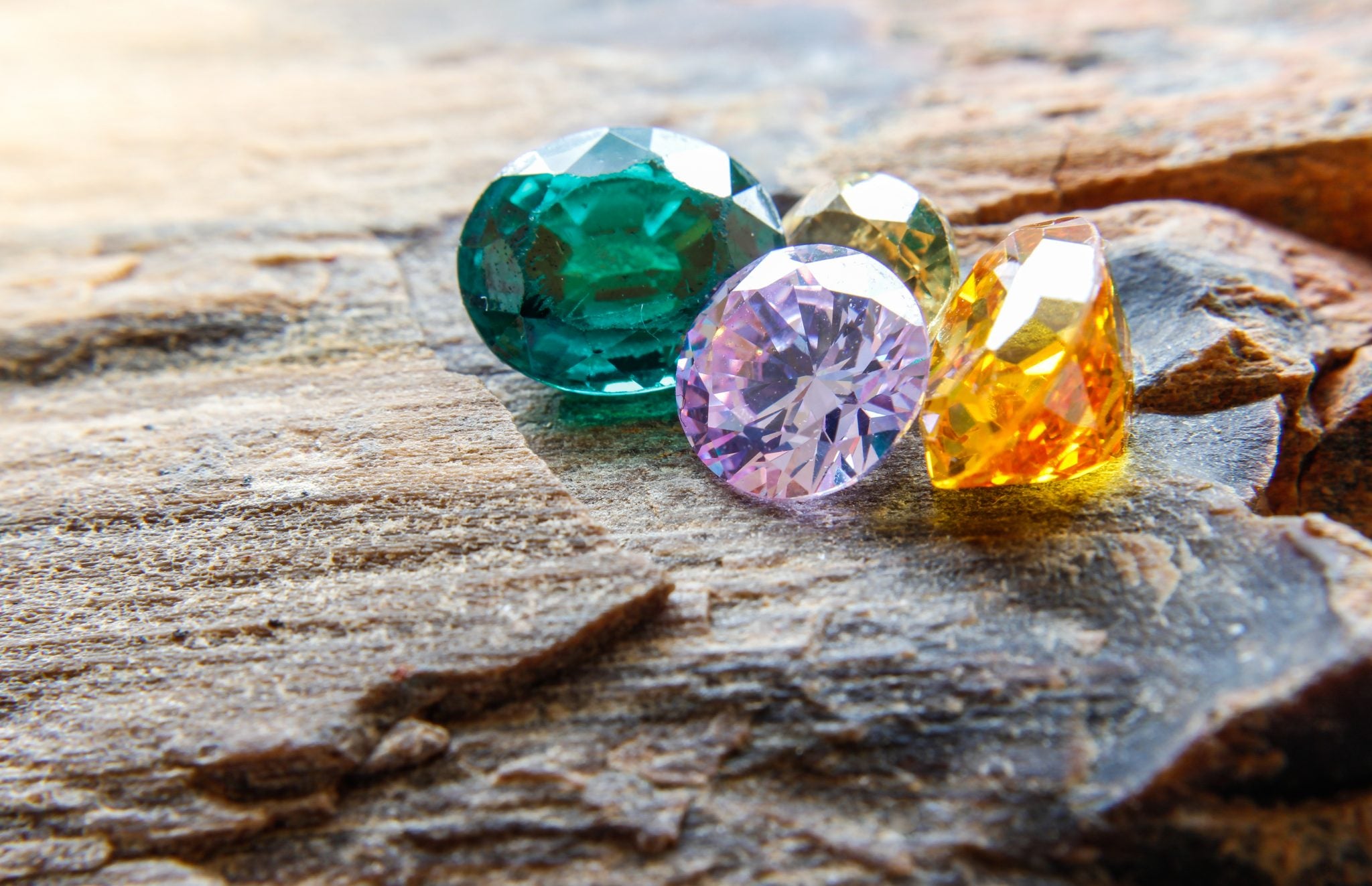 Different Colors Of Gemstone