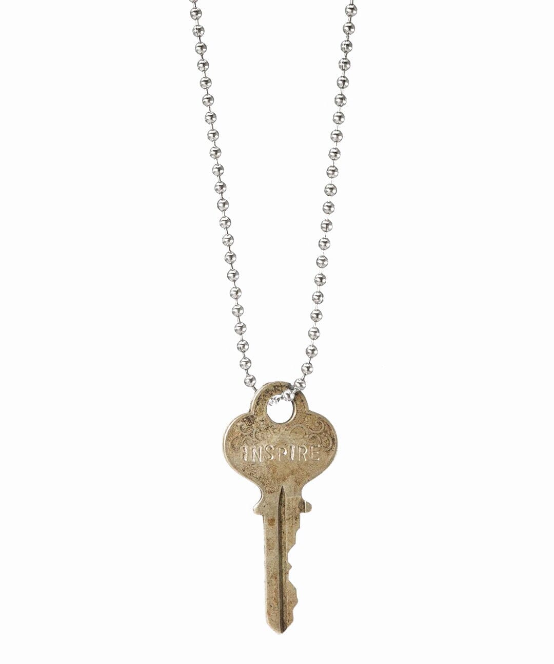 Vintage Classic Ball Chain Key Necklace