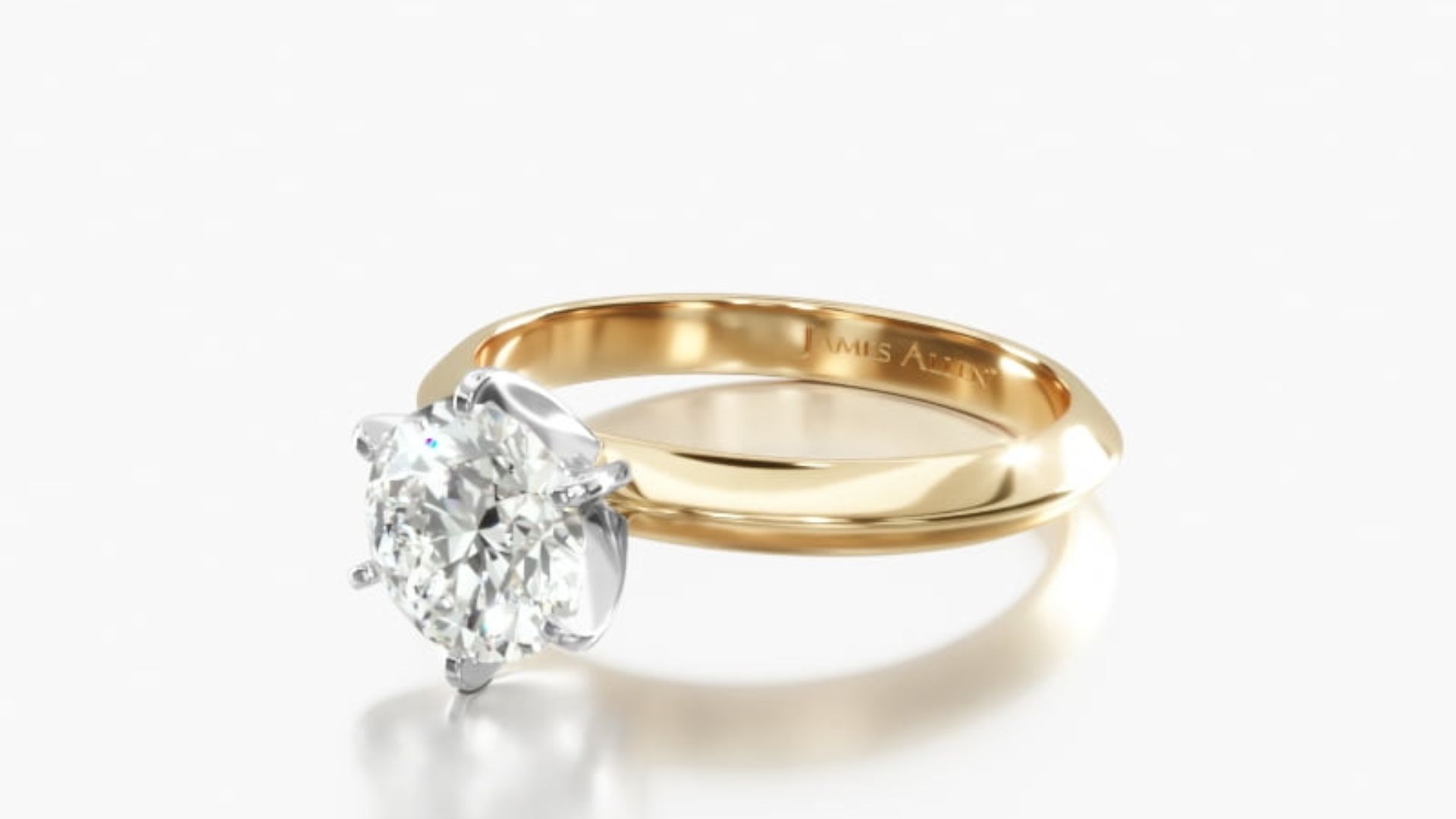18K Yellow Gold Presentation Solitaire