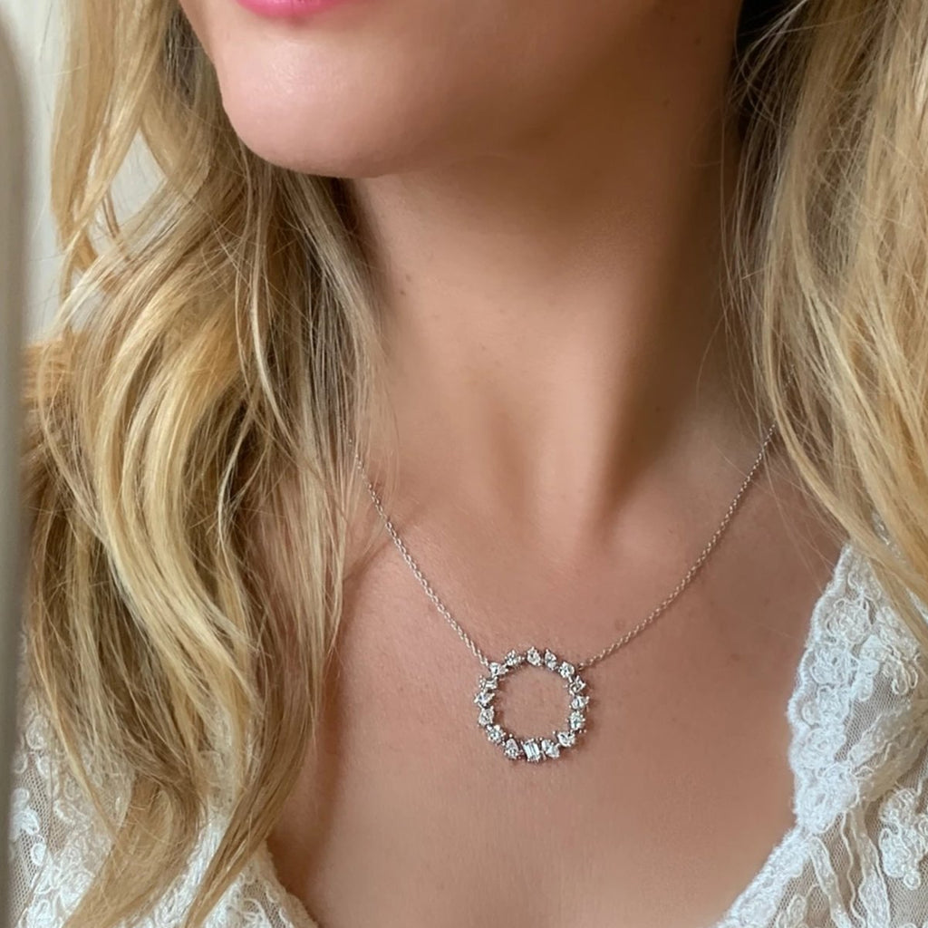 Eternal Love' Diamond Pendant Necklace