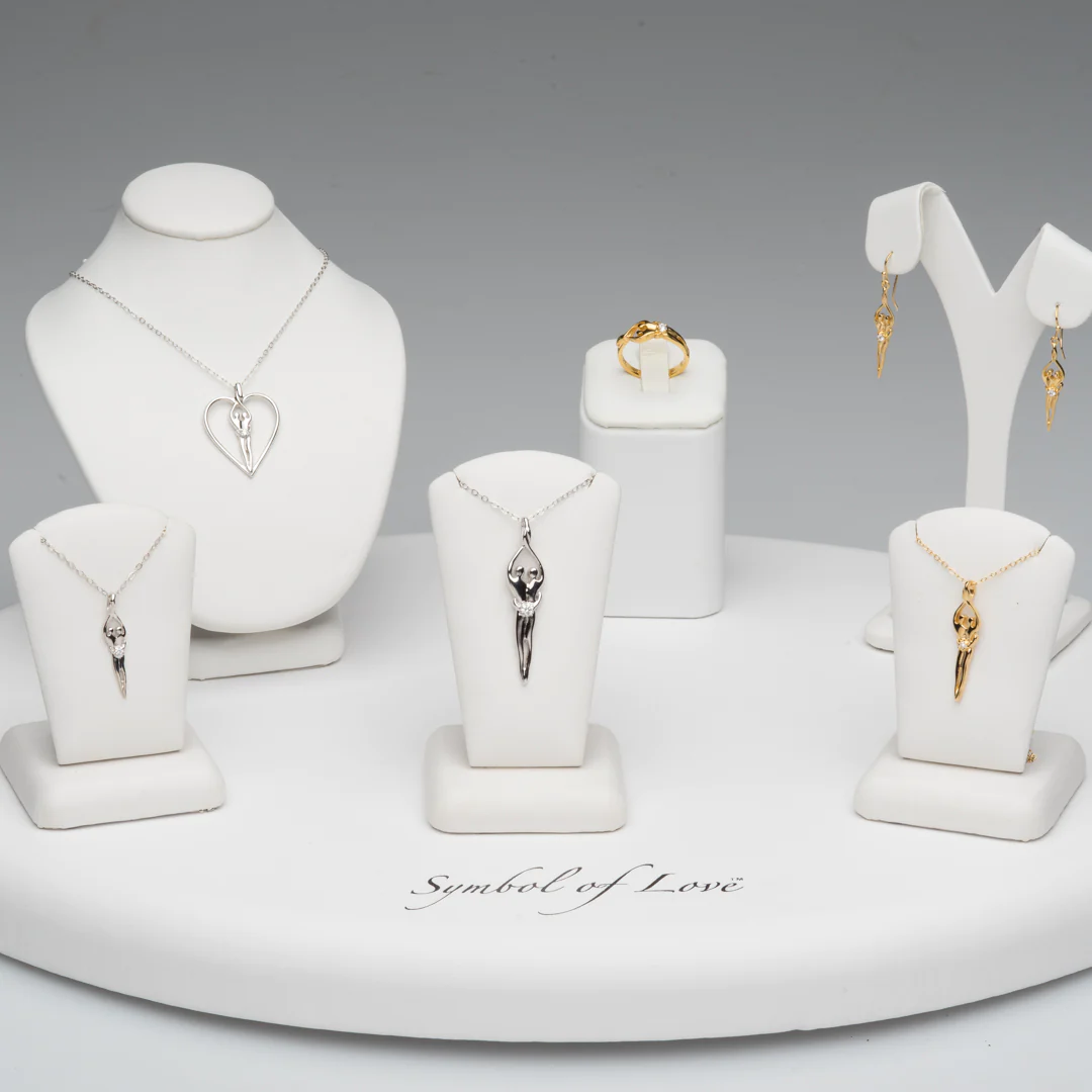 Love symbols in jewelry