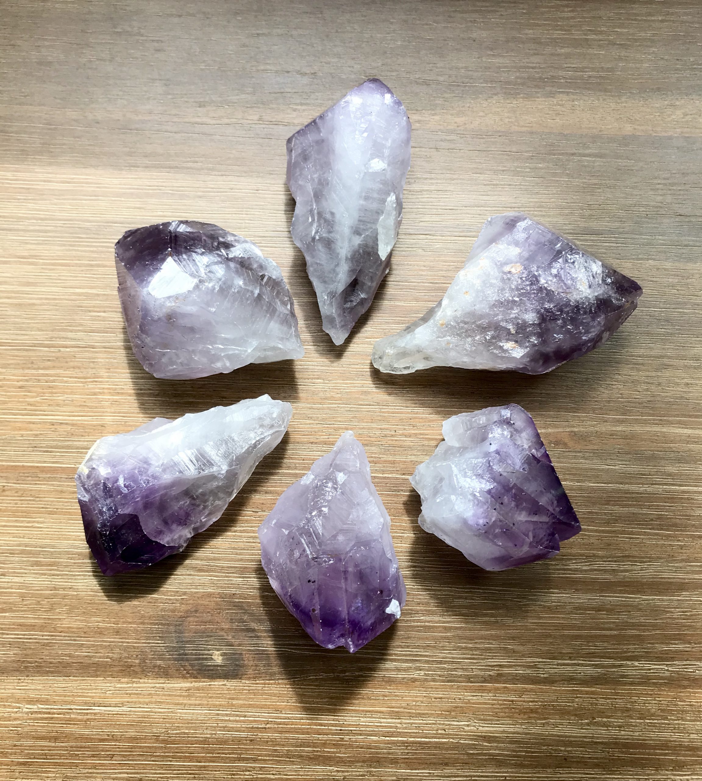 Sharp Purple Stones