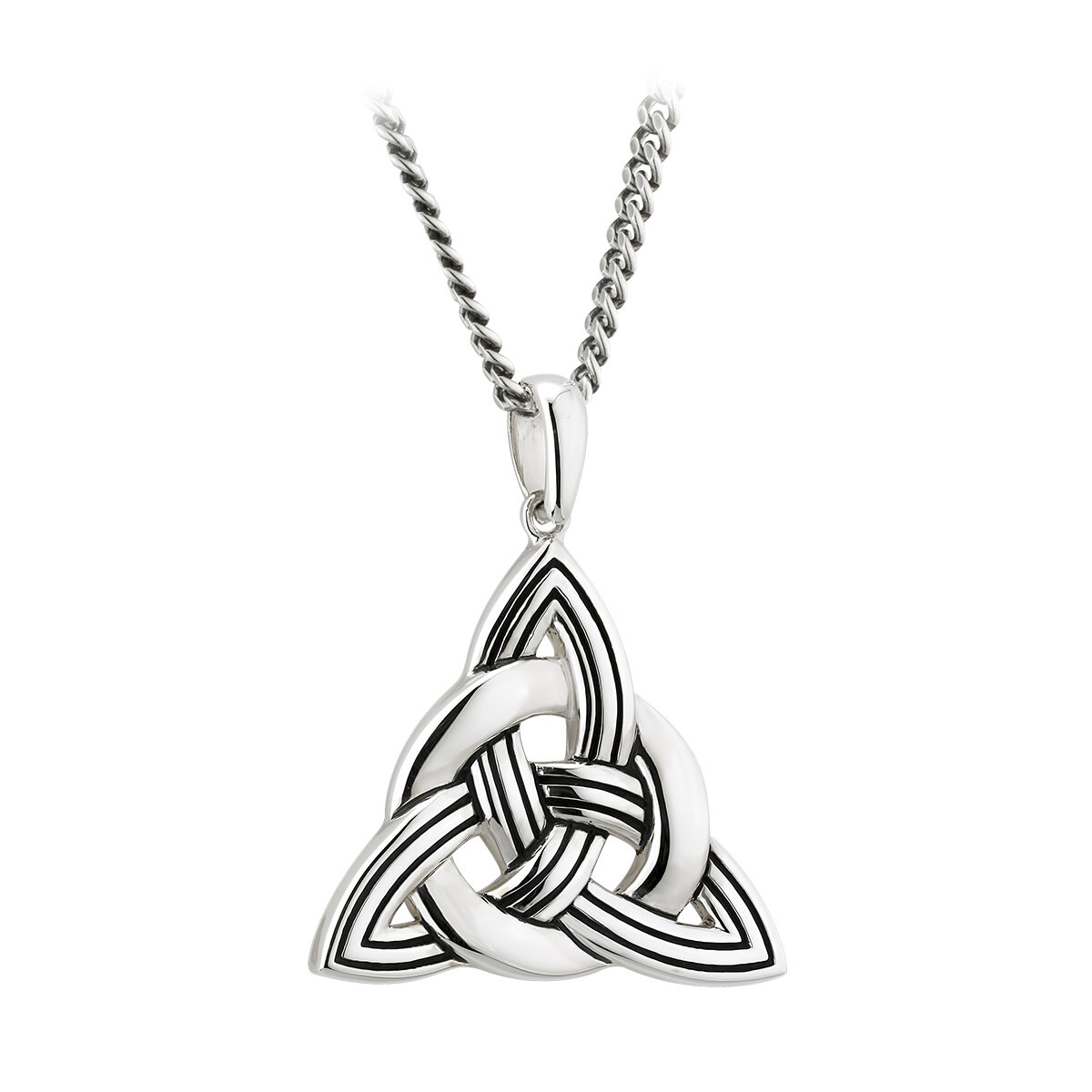 Silver Trinity Knot