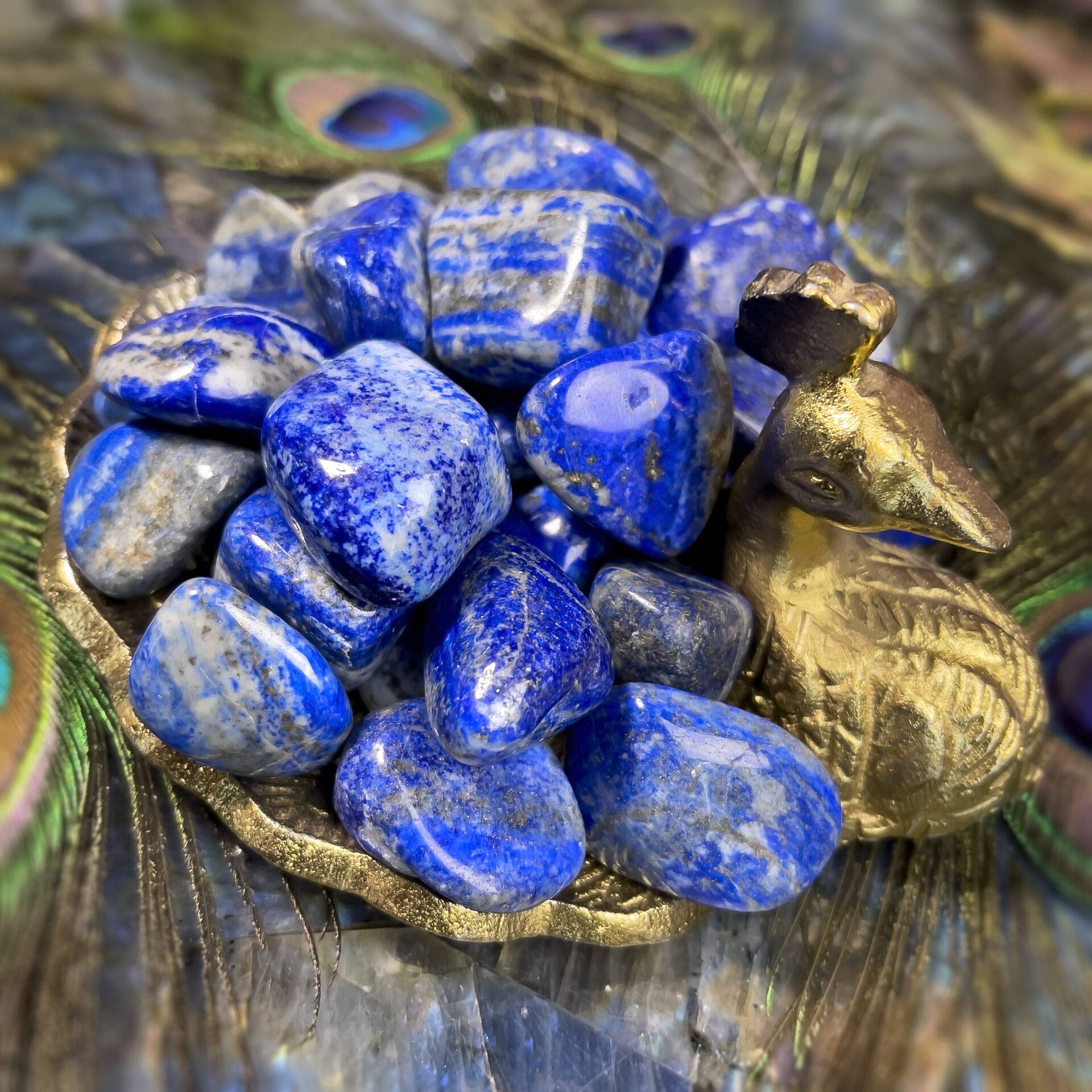 Sage Goddess Tumbled Lapis Lazuli