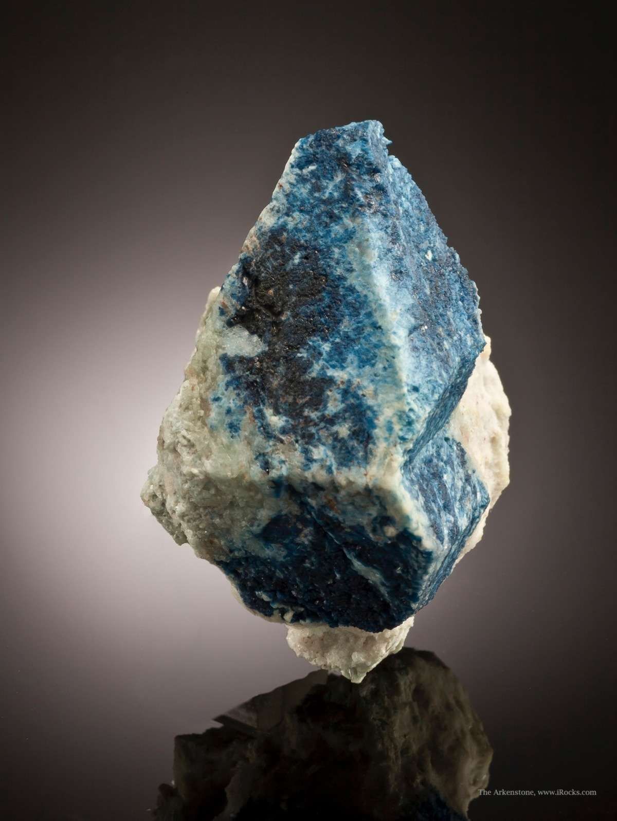 Large Dramatic Lazulite from Georgia