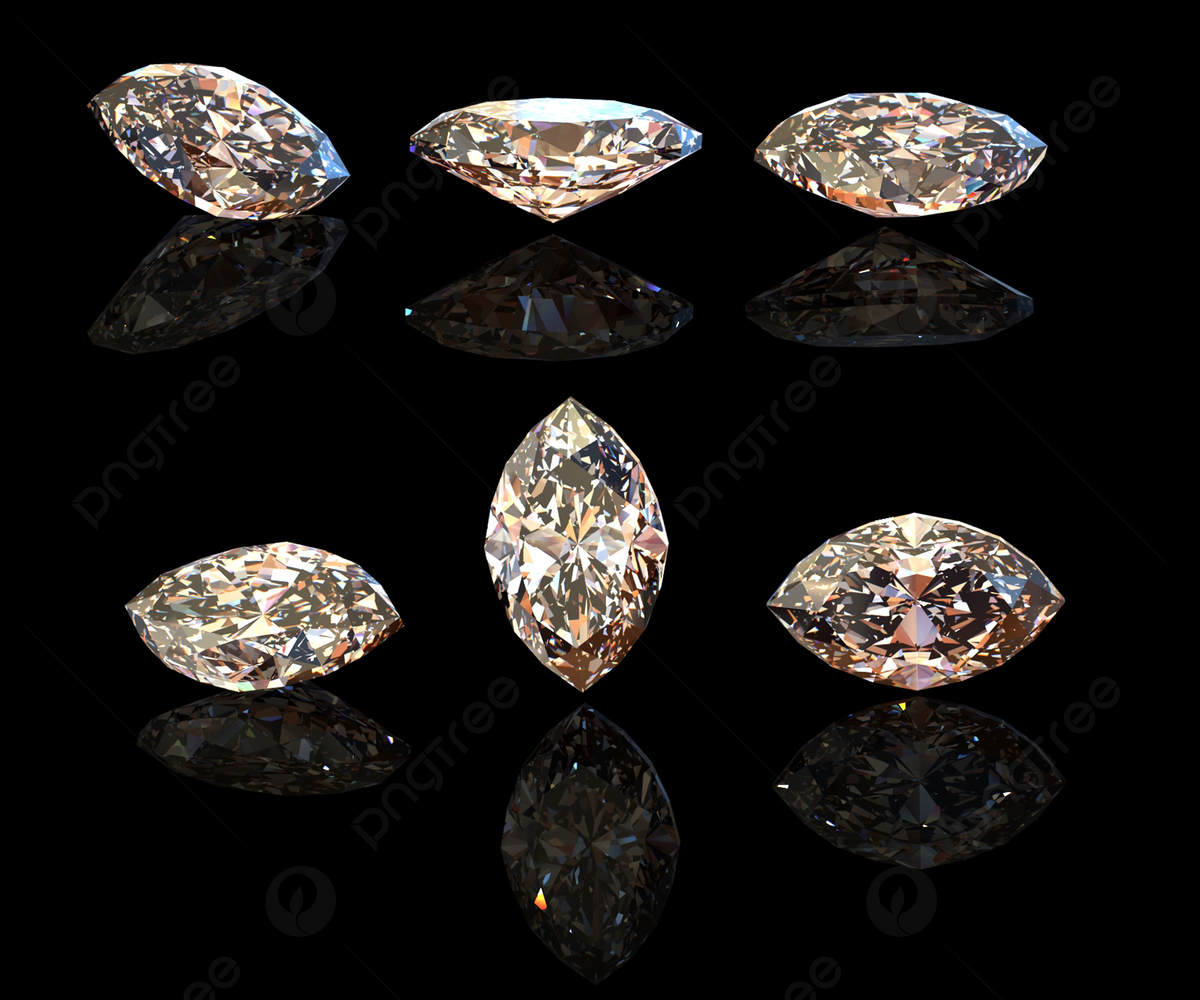 Marquis Jewelry Gems Cognac Diamond