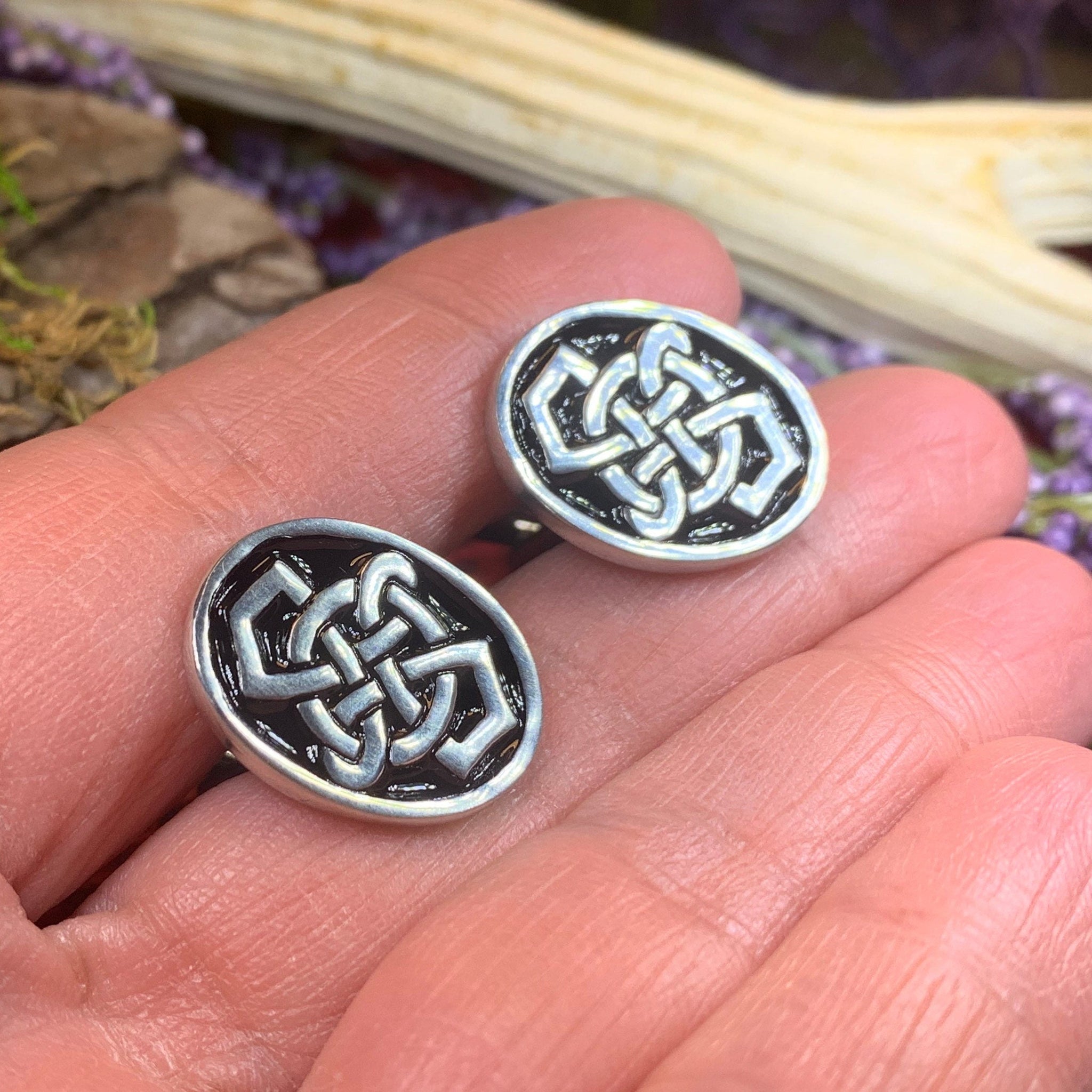 Celtic Fortune Knot Cuff Links