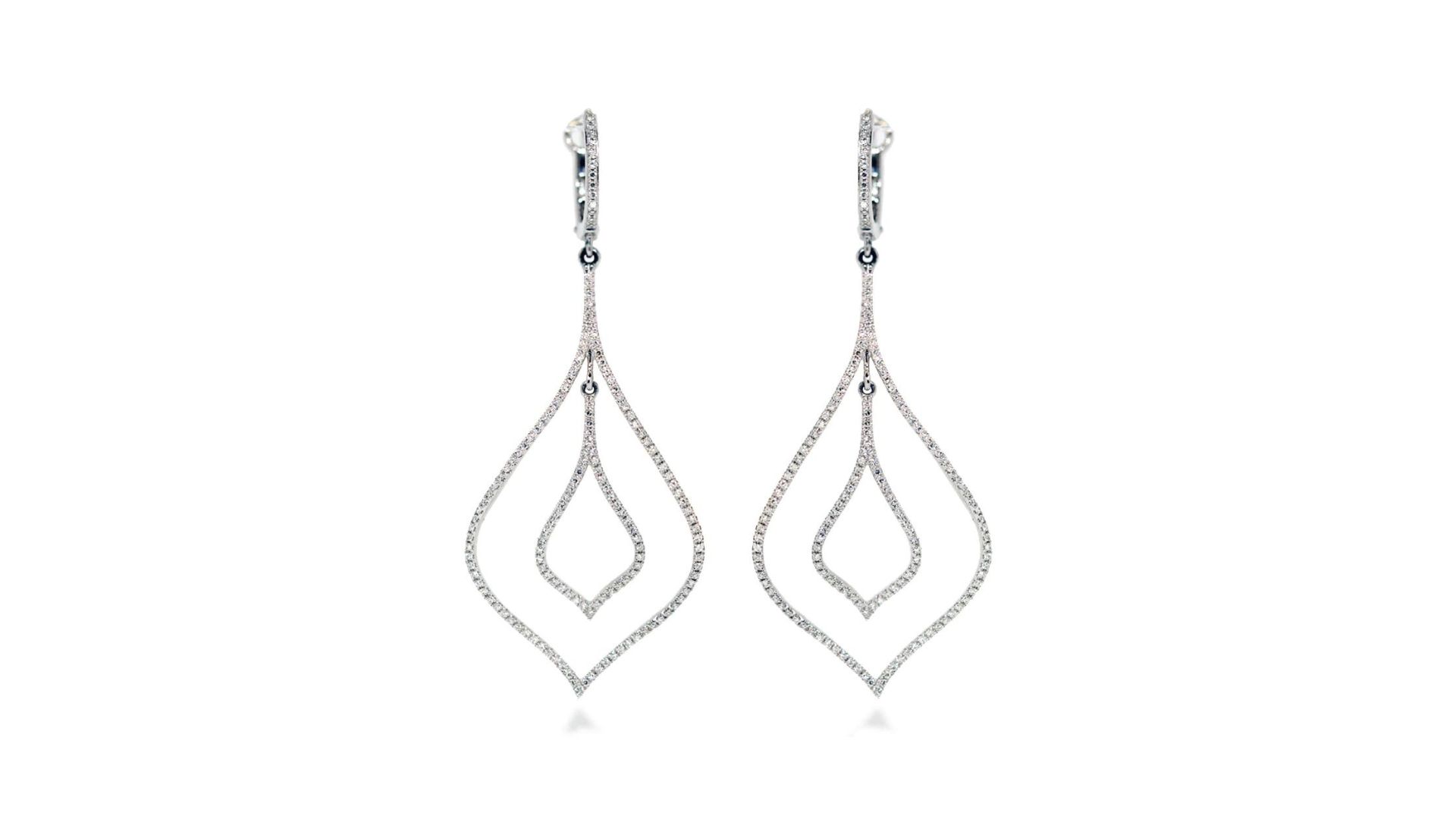 Diamond Chandelier Earrings - Elevate Your Look With Timeless Glamour