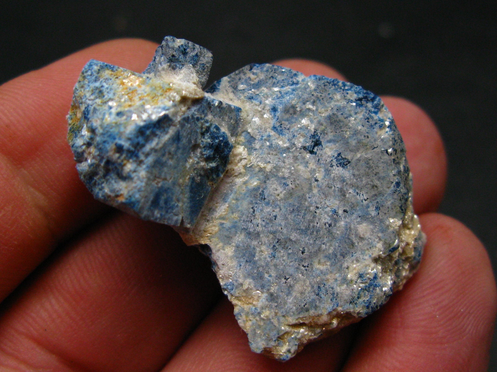 Rare Blue Lazulite Crystal