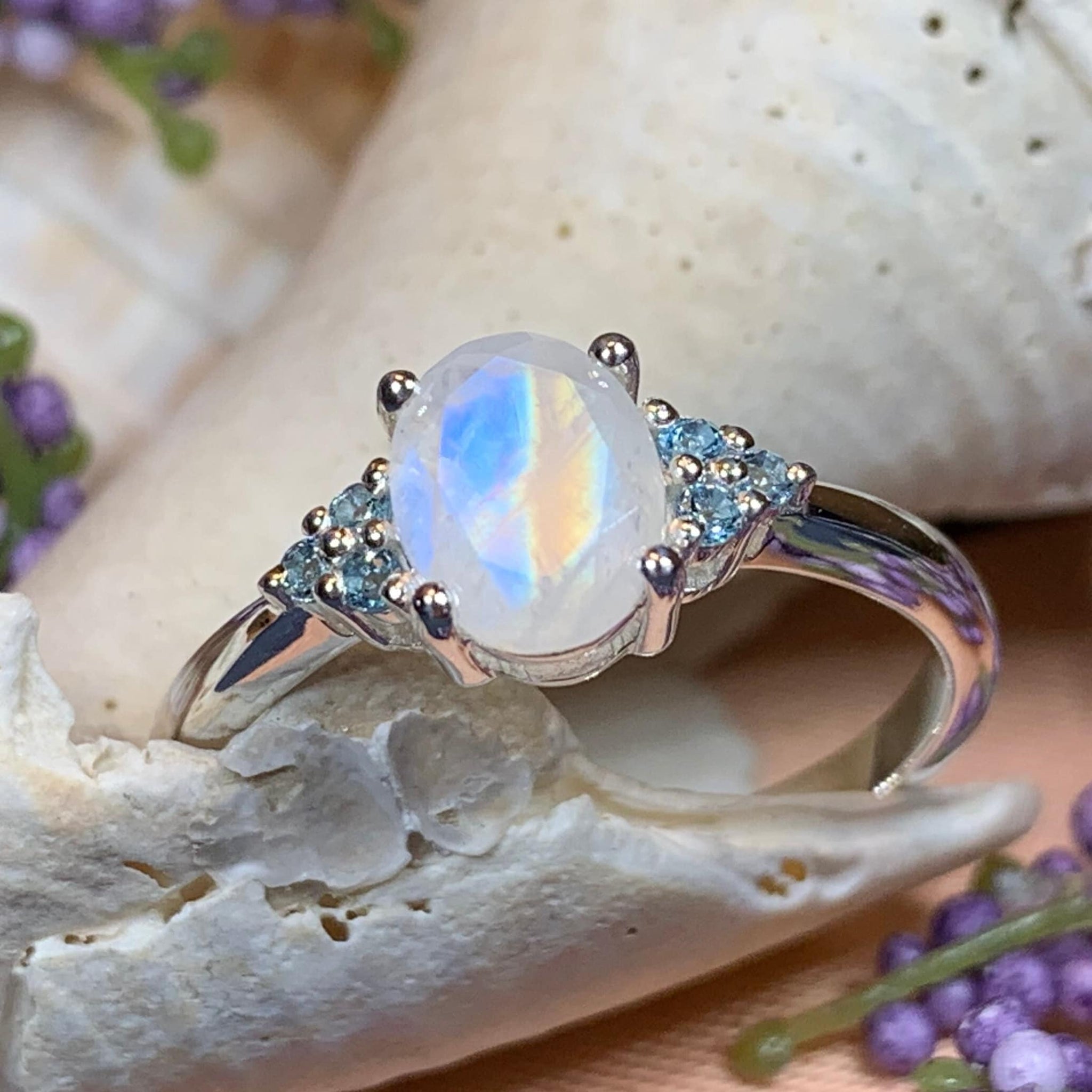 Chantel Moonstone Ring