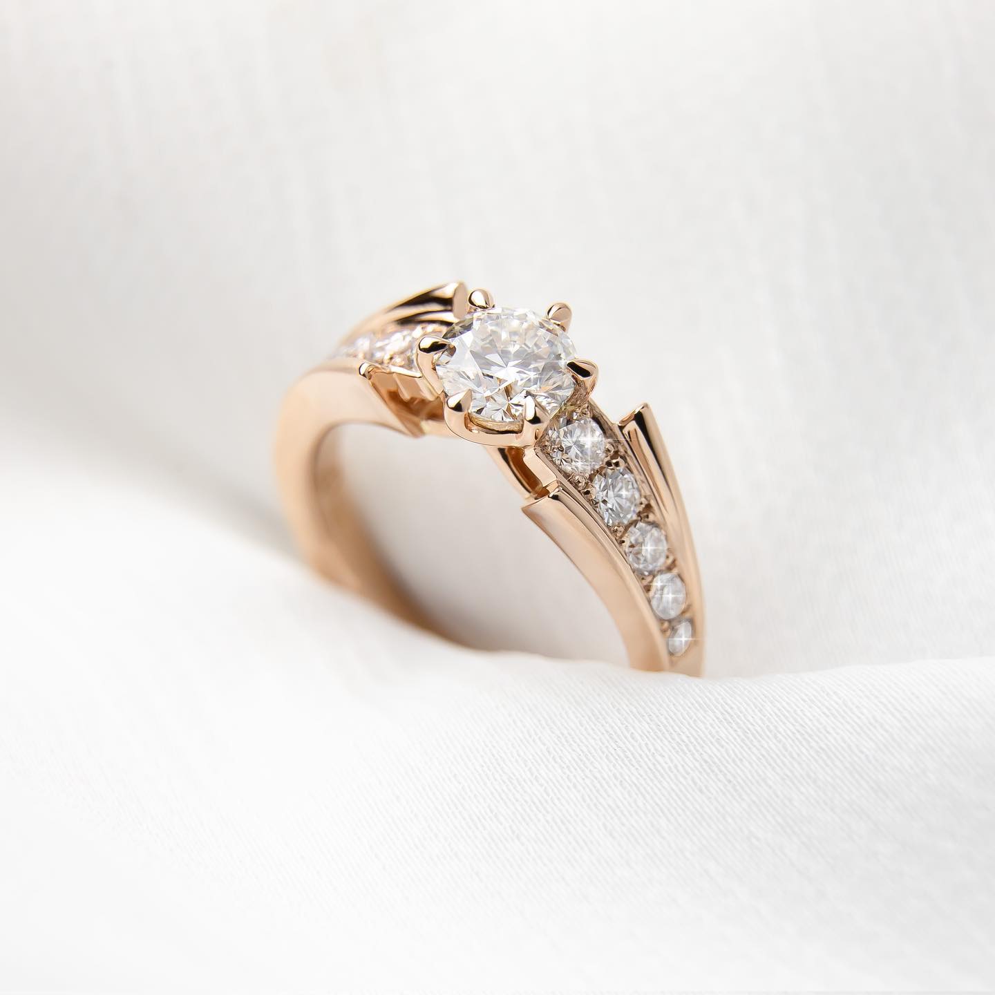 Best Collection Of Art Nouveau Engagement Rings