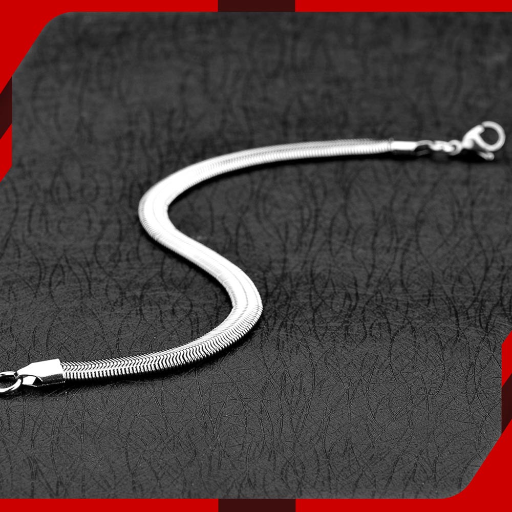 Silver Chain Bracelet for Men